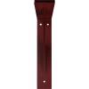 image2W x 14D x 14H Legacy Steel Bracket White PrimerHammered Bright Red