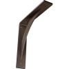 image2W x 14D x 14H Legacy Steel Bracket White PrimerHammered Brown