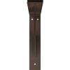 image2W x 14D x 14H Legacy Steel Bracket White PrimerHammered Brown