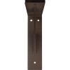 image2W x 14D x 14H Legacy Steel Bracket White PrimerHammered Brown