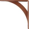 image2W x 14D x 14H Legacy Steel Bracket White PrimerHammered Copper