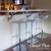 image2W x 14D x 14H Legacy Steel Bracket White PrimerHammered Dark Bronze