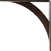 image2W x 14D x 14H Legacy Steel Bracket White PrimerHammered Dark Bronze