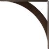 image2W x 14D x 14H Legacy Steel Bracket White PrimerHammered Dark Bronze