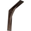 image2W x 14D x 14H Legacy Steel Bracket White PrimerHammered Dark Bronze