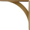 image2W x 14D x 14H Legacy Steel Bracket White PrimerHammered Gold