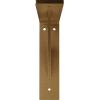 image2W x 14D x 14H Legacy Steel Bracket White PrimerHammered Gold