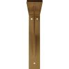 image2W x 14D x 14H Legacy Steel Bracket White PrimerHammered Gold