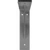 image2W x 14D x 14H Legacy Steel Bracket White PrimerHammered Gray
