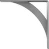 image2W x 14D x 14H Legacy Steel Bracket White PrimerHammered Gray