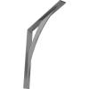 image2W x 14D x 14H Legacy Steel Bracket White PrimerHammered Gray