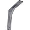 image2W x 14D x 14H Legacy Steel Bracket White PrimerHammered Light Blue