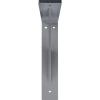 image2W x 14D x 14H Legacy Steel Bracket White PrimerHammered Light Blue