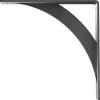 image2W x 14D x 14H Legacy Steel Bracket White PrimerHammered Silver