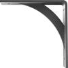image2W x 14D x 14H Legacy Steel Bracket White PrimerHammered Silver