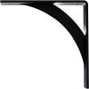 image2W x 14D x 14H Legacy Steel Bracket White PrimerPowder Coated Black