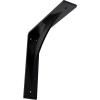 image2W x 14D x 14H Legacy Steel Bracket White PrimerPowder Coated Black