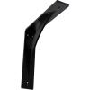 image2W x 14D x 14H Legacy Steel Bracket White PrimerPowder Coated Black