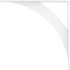 image2W x 14D x 14H Legacy Steel Bracket White PrimerWhite Primer Paintable