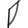 image2W x 20D x 20H Bulwark Steel Bracket Hammered WhiteAntiqued Bronze