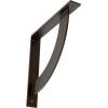 image2W x 20D x 20H Bulwark Steel Bracket Hammered WhiteAntiqued Bronze