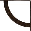 image2W x 20D x 20H Bulwark Steel Bracket Hammered WhiteAntiqued Bronze