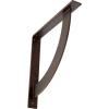 image2W x 20D x 20H Bulwark Steel Bracket Hammered WhiteAntiqued Copper