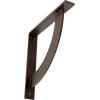 image2W x 20D x 20H Bulwark Steel Bracket Hammered WhiteAntiqued Copper