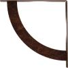 image2W x 20D x 20H Bulwark Steel Bracket Hammered WhiteAntiqued Copper