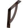 image2W x 20D x 20H Bulwark Steel Bracket Hammered WhiteAntiqued Copper