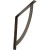 image2W x 20D x 20H Bulwark Steel Bracket Hammered WhiteAntiqued Pale Gold