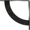 image2W x 20D x 20H Bulwark Steel Bracket Hammered WhiteAntiqued Pewter