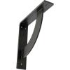 image2W x 20D x 20H Bulwark Steel Bracket Hammered WhiteAntiqued Pewter
