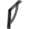 image2W x 20D x 20H Bulwark Steel Bracket Hammered WhiteAntiqued Pewter