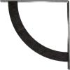 image2W x 20D x 20H Bulwark Steel Bracket Hammered WhiteAntiqued Pewter