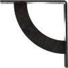 image2W x 20D x 20H Bulwark Steel Bracket Hammered WhiteAntiqued Pewter