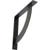 image2W x 20D x 20H Bulwark Steel Bracket Hammered WhiteAntiqued Pewter