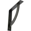 image2W x 20D x 20H Bulwark Steel Bracket Hammered WhiteAntiqued Silver