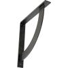 image2W x 20D x 20H Bulwark Steel Bracket Hammered WhiteAntiqued Silver