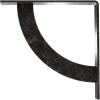 image2W x 20D x 20H Bulwark Steel Bracket Hammered WhiteAntiqued Silver