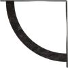 image2W x 20D x 20H Bulwark Steel Bracket Hammered WhiteAntiqued Silver