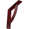 image2W x 20D x 20H Bulwark Steel Bracket Hammered WhiteHammered Bright Red