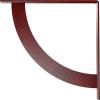 image2W x 20D x 20H Bulwark Steel Bracket Hammered WhiteHammered Bright Red