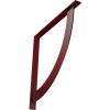 image2W x 20D x 20H Bulwark Steel Bracket Hammered WhiteHammered Bright Red