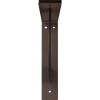 image2W x 20D x 20H Bulwark Steel Bracket Hammered WhiteHammered Brown