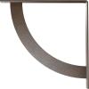 image2W x 20D x 20H Bulwark Steel Bracket Hammered WhiteHammered Brown
