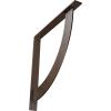 image2W x 20D x 20H Bulwark Steel Bracket Hammered WhiteHammered Brown