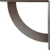 image2W x 20D x 20H Bulwark Steel Bracket Hammered WhiteHammered Brown