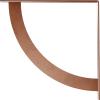 image2W x 20D x 20H Bulwark Steel Bracket Hammered WhiteHammered Copper