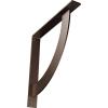 image2W x 20D x 20H Bulwark Steel Bracket Hammered WhiteHammered Dark Bronze